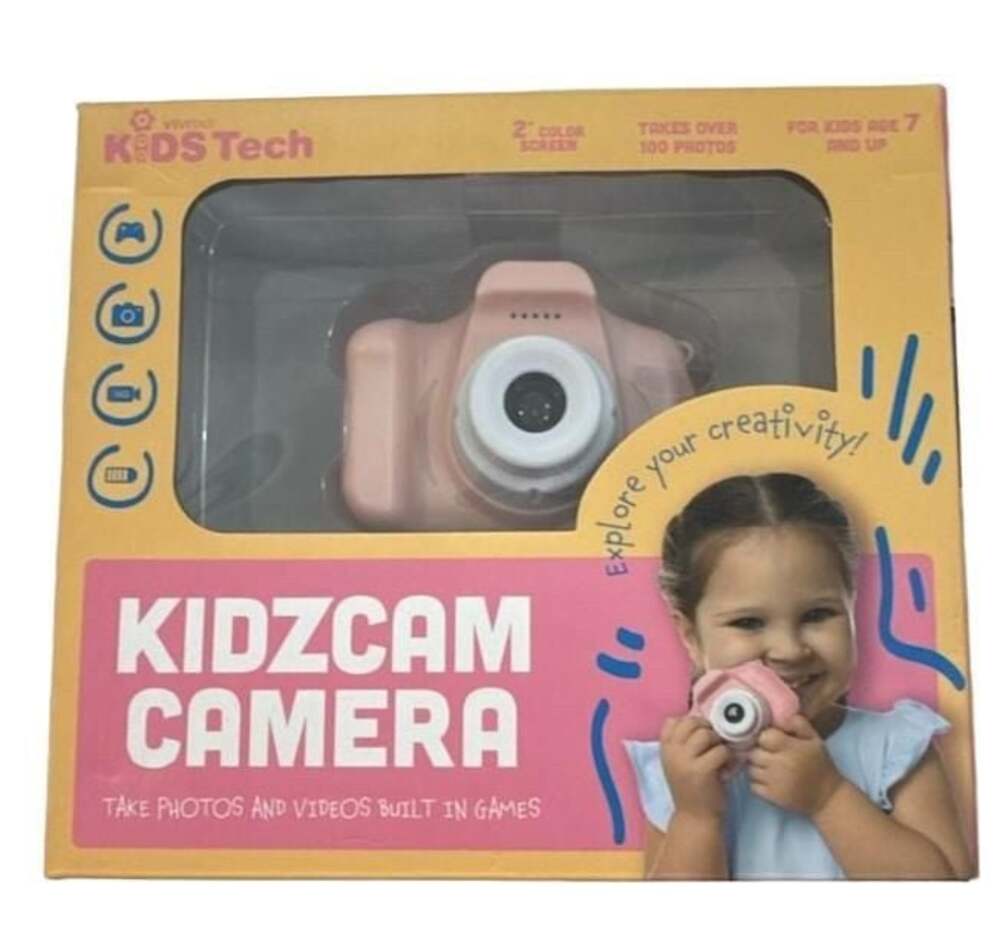 Vivitar Kids Tech KidzCam Pink Digital Camera